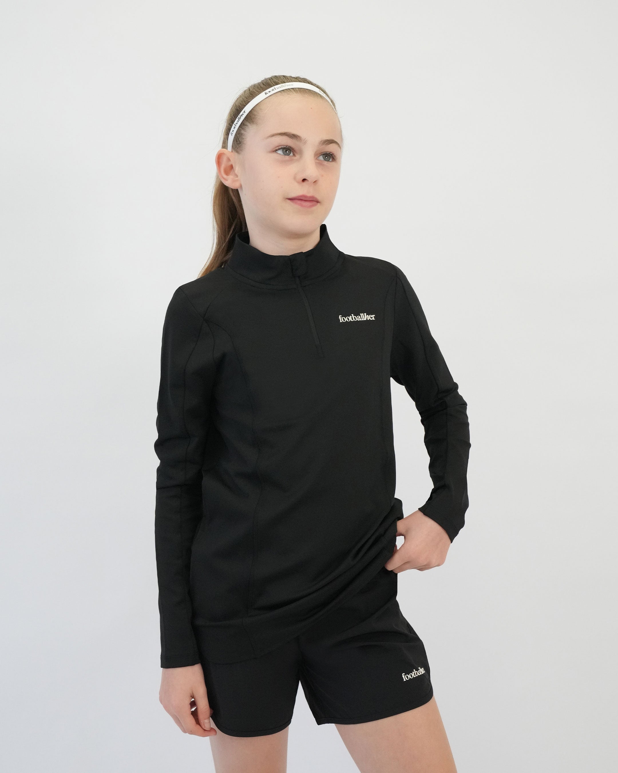 Girls' Core 1/4 Zip Training Top