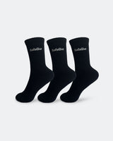 Girls' Everyday Crew Sock 3pk