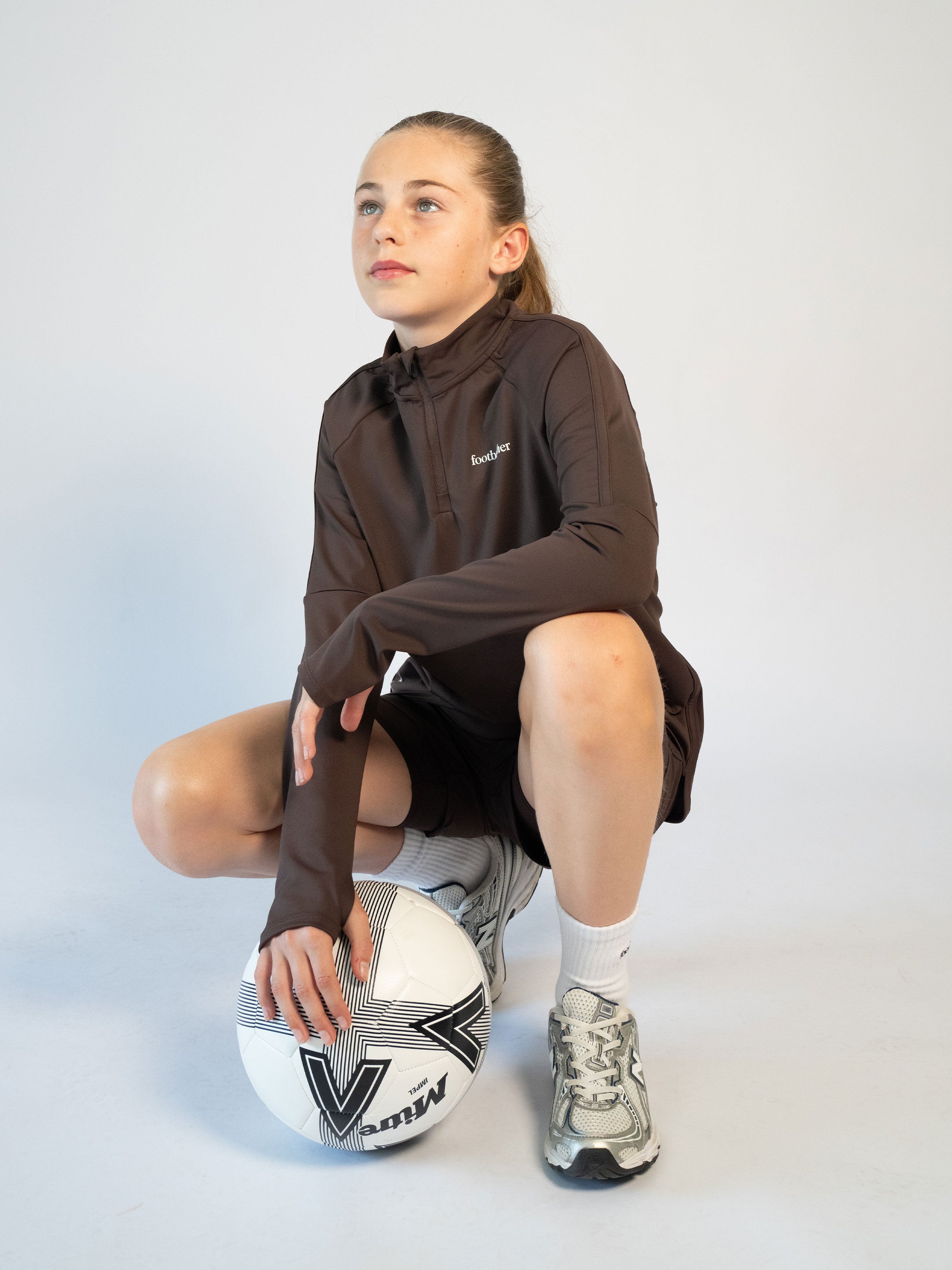 Girls' Perform 1/4 Zip Top