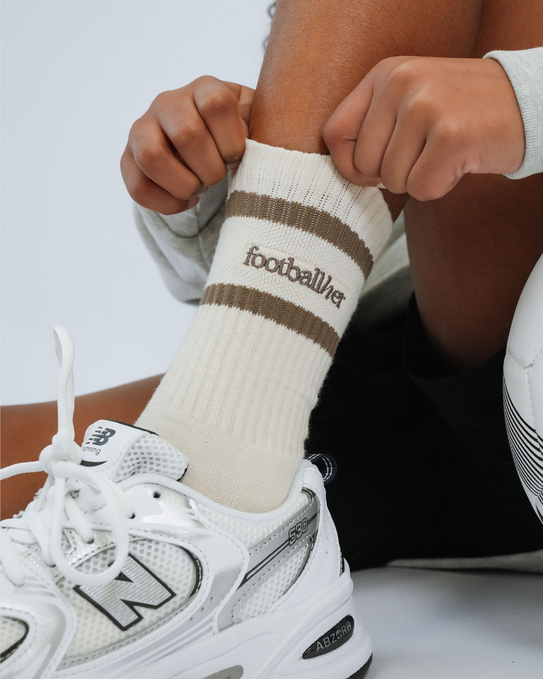 Girls' Everyday Striped Crew Sock 3pk