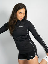 Women's Piped 1/4 Zip Top