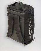 A detailed backpack shot of the Footballher 3-in-1 kit bag.