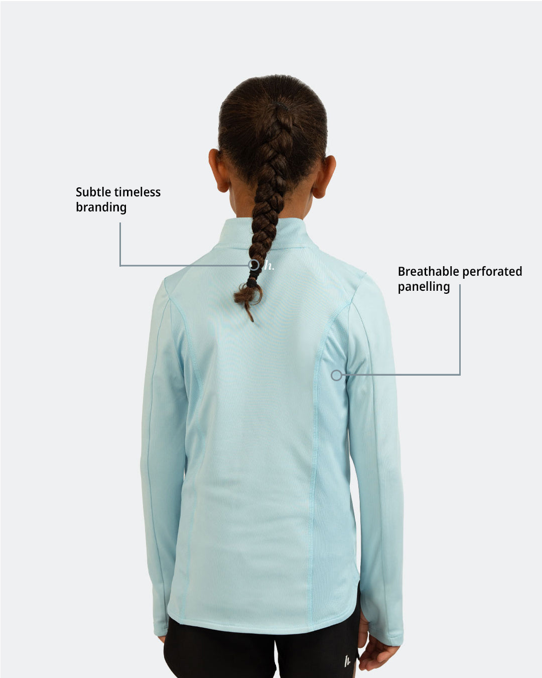 Girls' Core 1/4 Zip Training Top