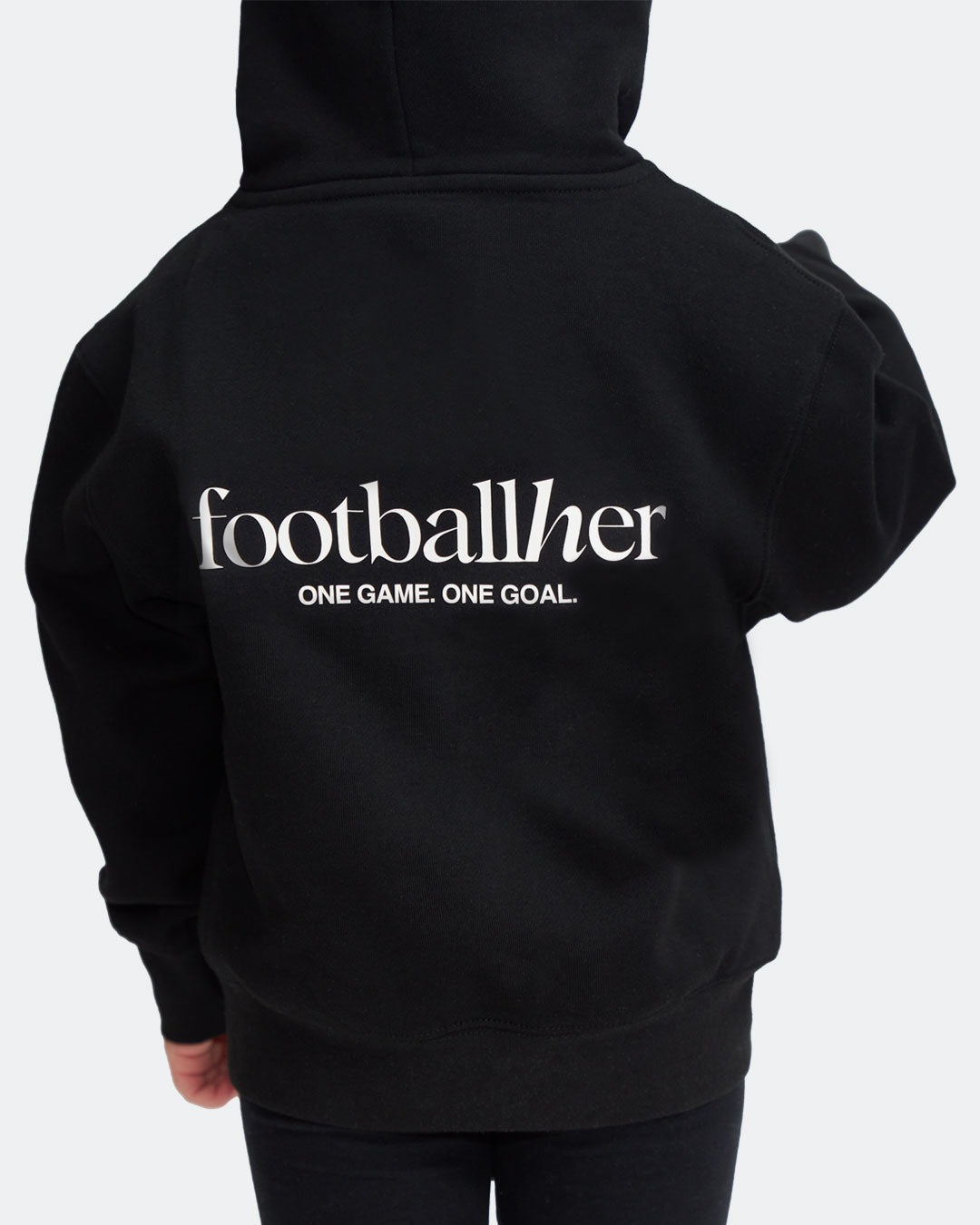Girls' Footballher Classic Hoodie