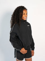 Girls' Piped 1/2 Zip Jacket