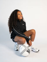 Girls' Piped 1/2 Zip Jacket