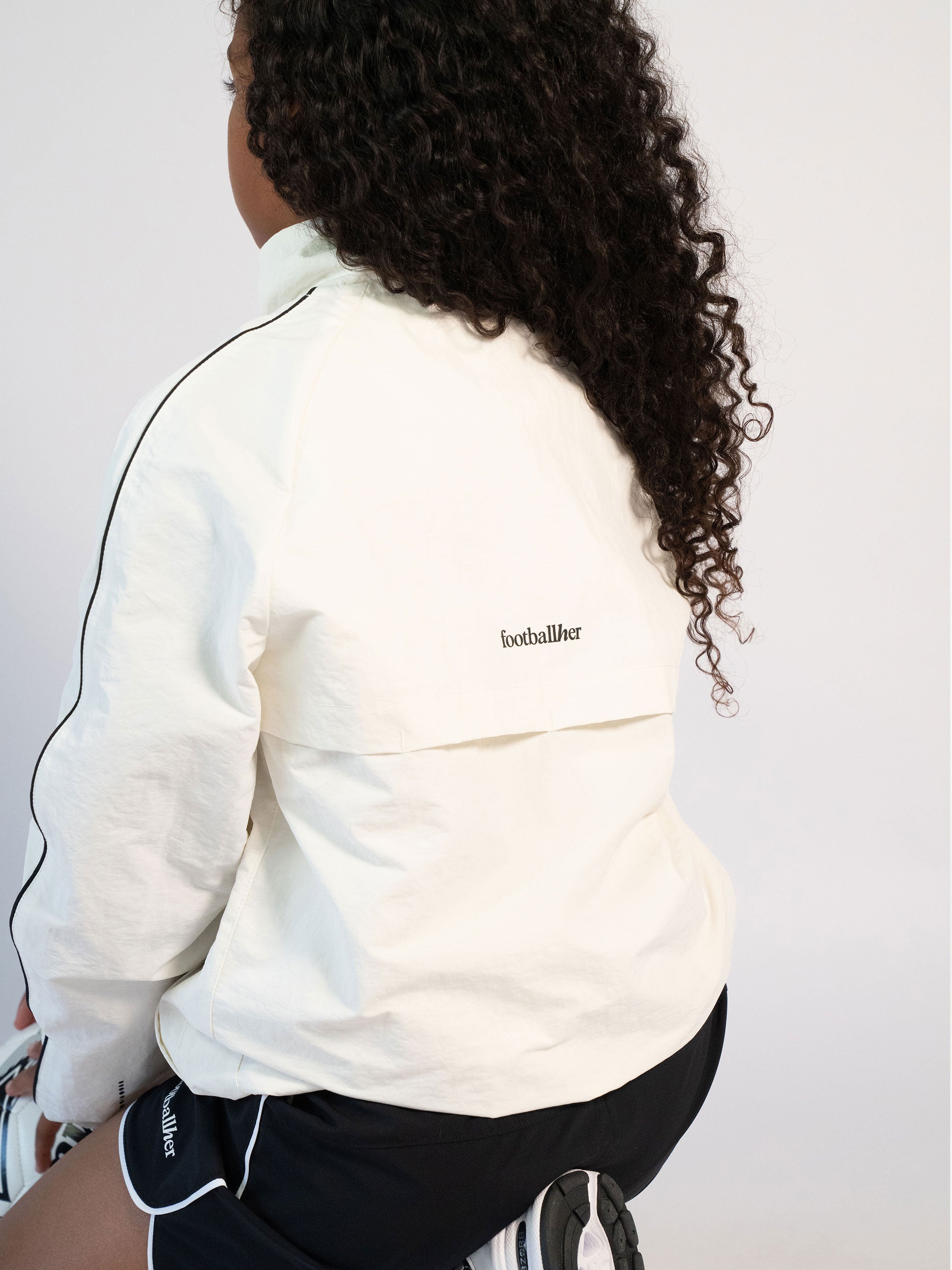 Girls' Piped 1/2 Zip Jacket
