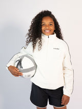 Girls' Piped 1/2 Zip Jacket