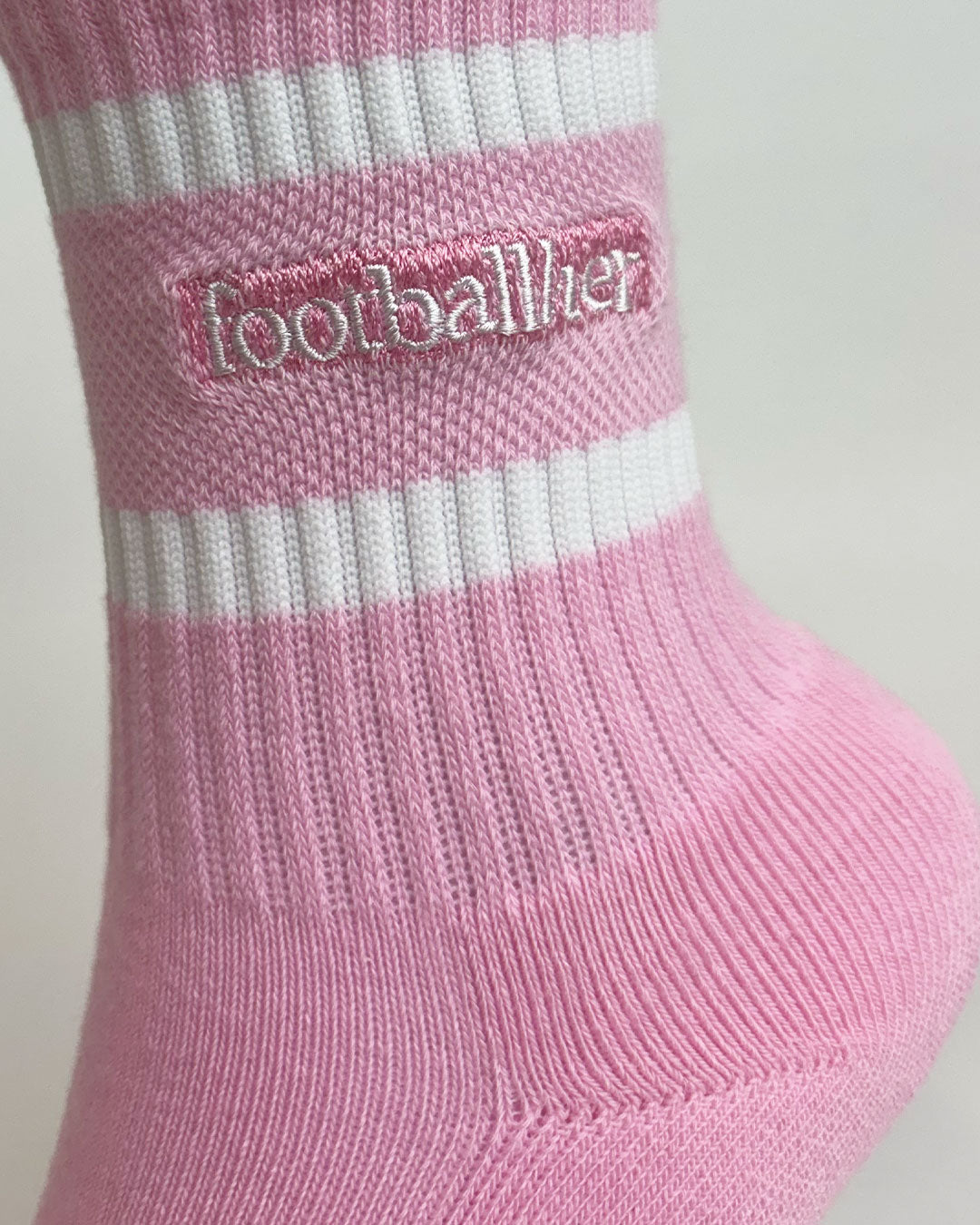 Girls' Everyday Striped Crew Sock 3pk