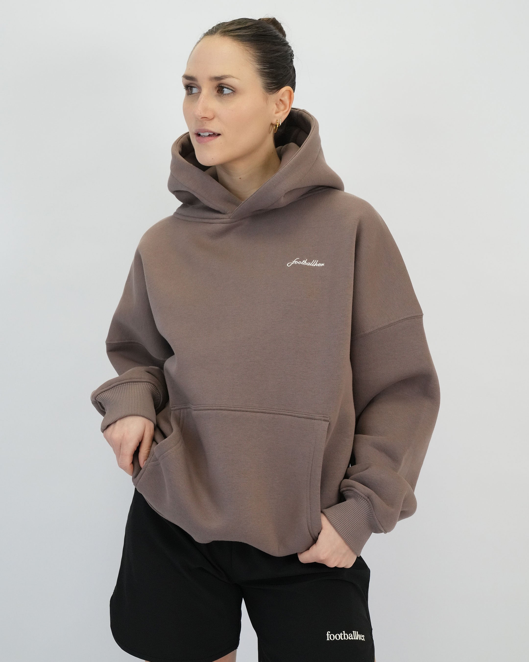 Women's Script Oversized Hoodie