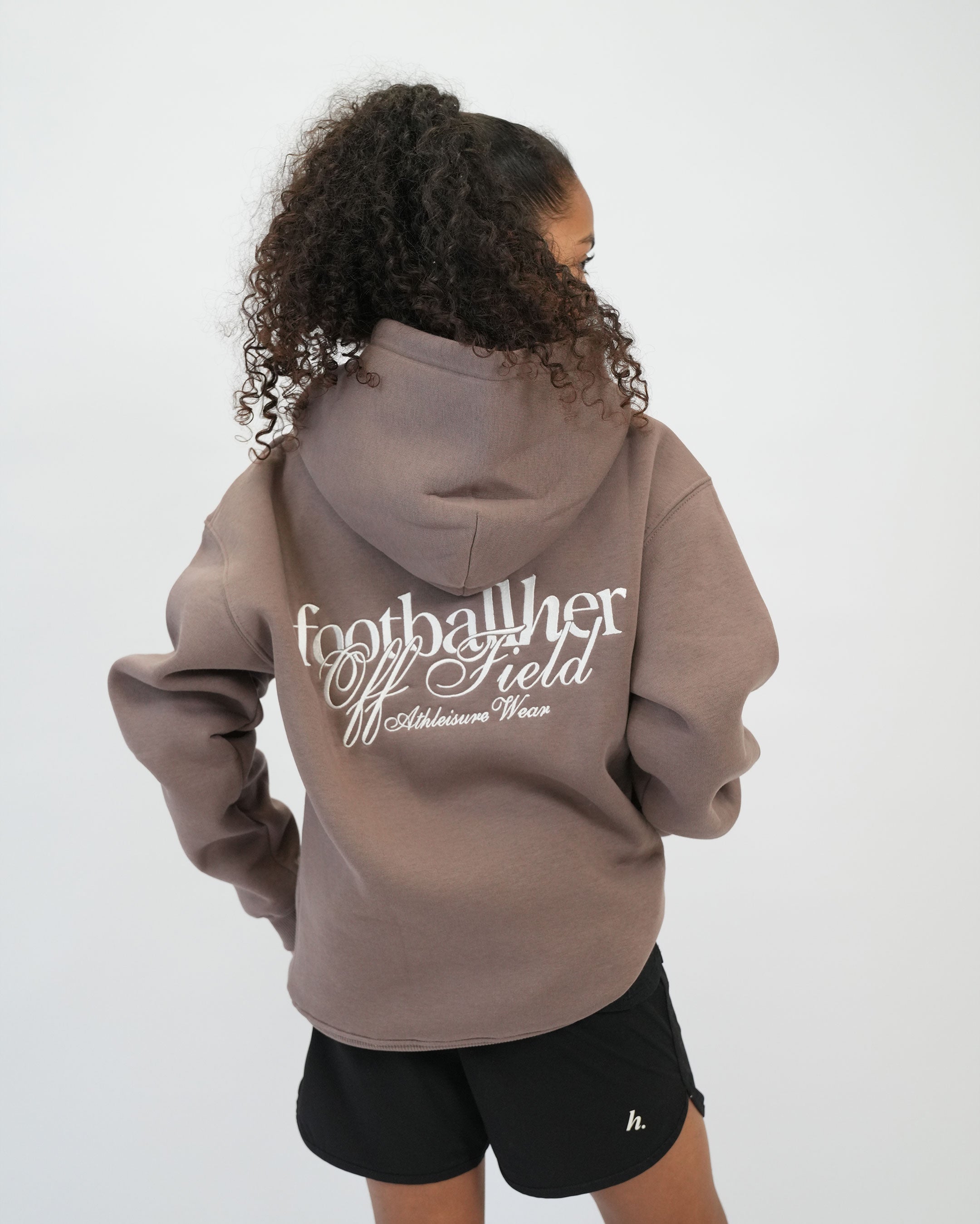 Girls' Script Hoodie