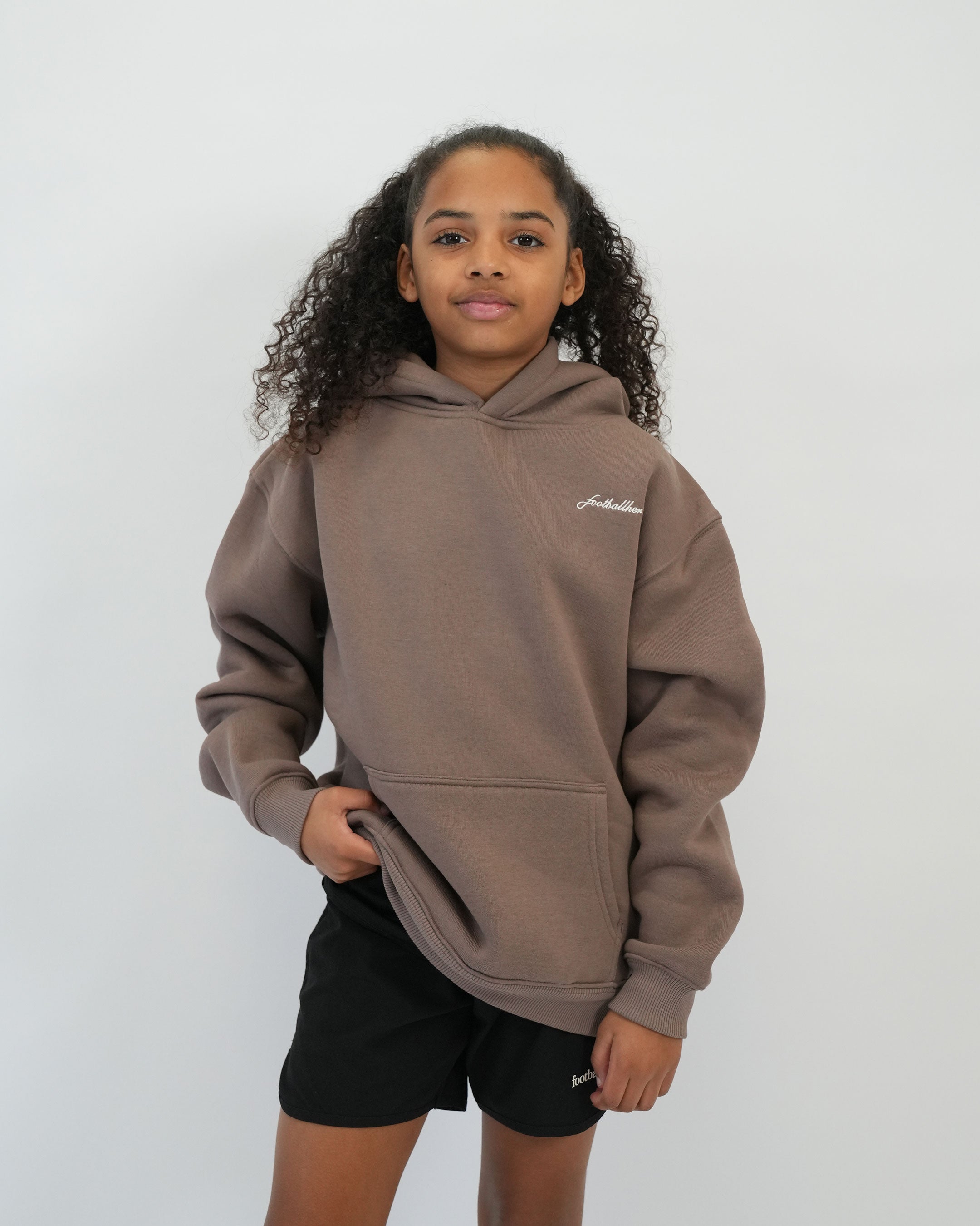 Girls' Script Hoodie